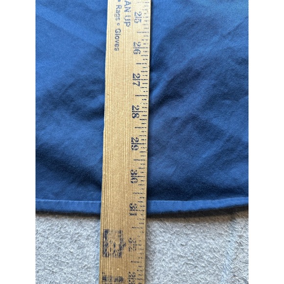 Ariat Shirt Mens Large Blue Button Down Long Sleeve Western Cotton Casual Work - Picture 9 of 11